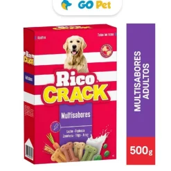 Ricocrack Multisabores Adulto Todas las Razas Cj. 500 g