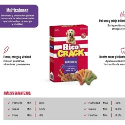 Ricocrack Multisabores Adulto Todas las Razas Cj. 500 g