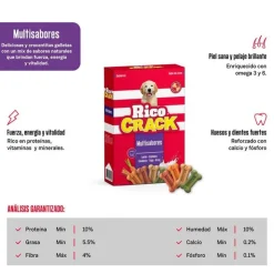 Ricocrack Multisabores Cachorro Todas las Razas Cj. 200 g