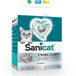 SANICAT Strong Clumps 7 kg - Arena Ultra Aglomerante para Gatos