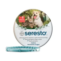 Seresto Collar Perro Pequeños y Gatos < 8 Kg