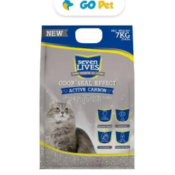 SEVEN LIVES Arena para Gatos con Carbón Activado 7 Kg