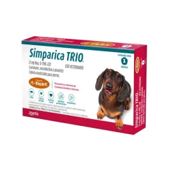 SIMPARICA TRIO (5 a 10 kg) x 1 Tableta Suelta