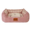 Smartpet Cama Premium Invierno T4 Rosa - Talla 4 - Interior: 35cm x 30cm - Exterior: 60cm x 56cm