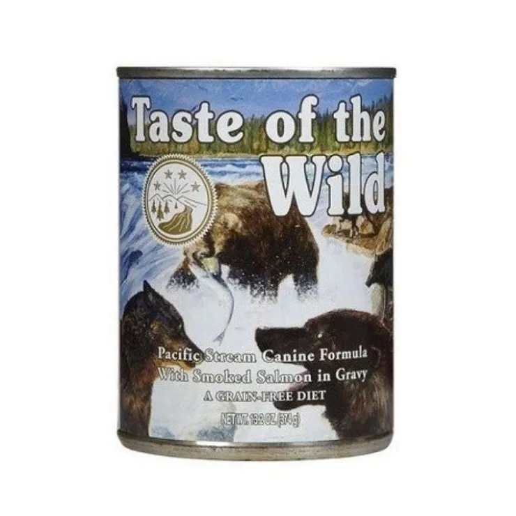 Taste of the Wild Pacificstream Canine 13.2 Oz - Salmón Ahumado en Salsa