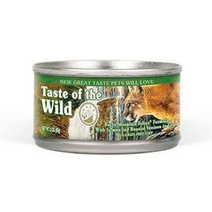 Taste of the Wild Rocky Mountain Feline 3 Oz- Venado Asado y Salmón