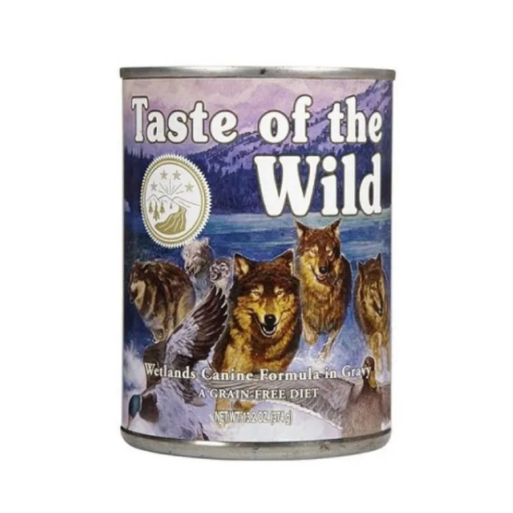 Taste of the Wild Wetlands Canine 13.2 Oz - Asado de Aves