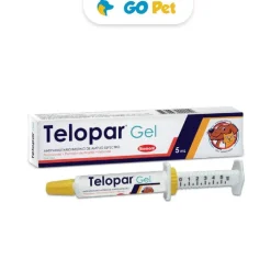 TELOPAR Gel Oral Jeringa x 5 Ml - Antiparasitario para Perros y Gatos