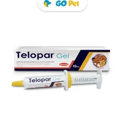 TELOPAR Gel Oral Jeringa x 10 Ml - Antiparasitario para Perros y Gatos