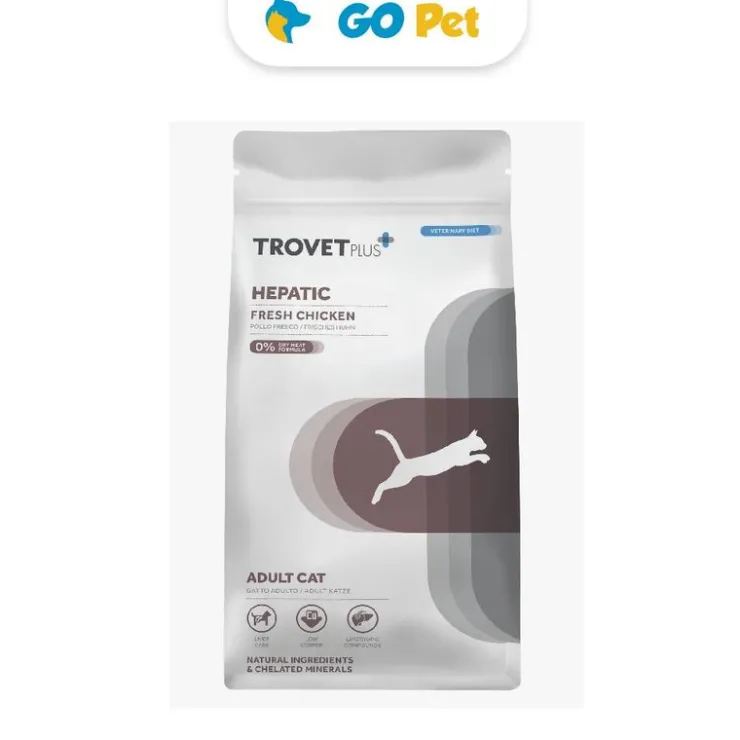 Trovet Plus Adult Cat Hepatic Fresh Chicken 2.5 Kg - Insuficiencia Hepática - Pollo