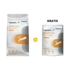 Trovet Plus Adult Cat Urinary Calm Fresh Chicken 2.5 Kg - Salud Urinaria y Estrés - Pollo