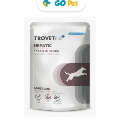 Trovet Plus Adult Dog Hepatic Fresh Chicken Pouch 100 Gr - Insuficiencia Hepática - Pollo