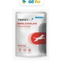 Trovet Plus Adult Dog Renal & Oxalate Fresh Chicken Pouch 300 Gr - Renal y Oxalato Urinario - Pollo