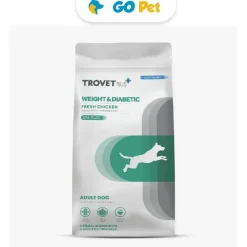 Trovet Plus Adult Dog Weight & Diabet Fresh Chicken 3 Kg - Control de Peso y Diabetes - Pollo - Vencimiento 04.07.2025