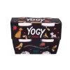 YOGY Helado de Yogurt 100% Natural de Fresa y Plátano - 4 und x 100 gr