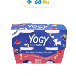 YOGY Helado de Yogurt 100% Natural de Arándanos y Sandía- 4 und x 100 gr